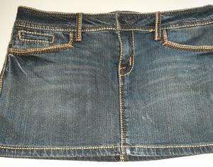 Denim Mini Skirt